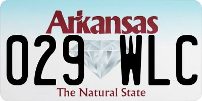 AR license plate 029WLC