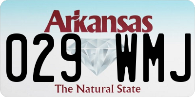 AR license plate 029WMJ