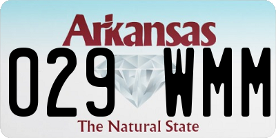 AR license plate 029WMM
