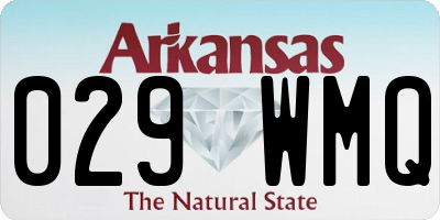 AR license plate 029WMQ