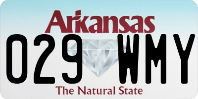 AR license plate 029WMY