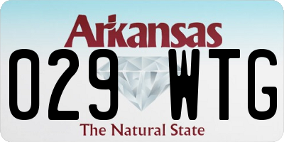 AR license plate 029WTG