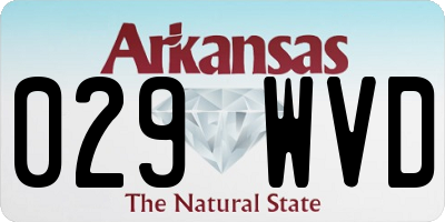 AR license plate 029WVD