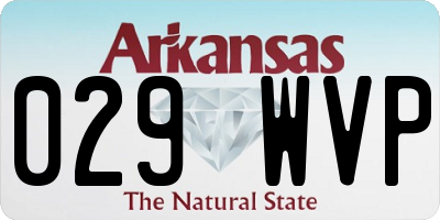 AR license plate 029WVP