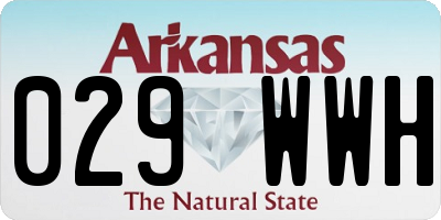 AR license plate 029WWH