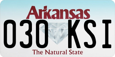 AR license plate 030KSI