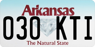 AR license plate 030KTI