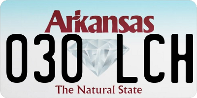 AR license plate 030LCH