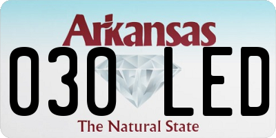 AR license plate 030LED