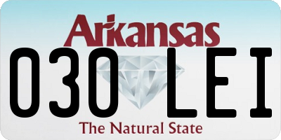 AR license plate 030LEI
