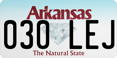 AR license plate 030LEJ