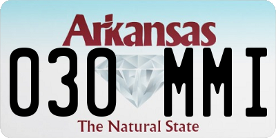 AR license plate 030MMI