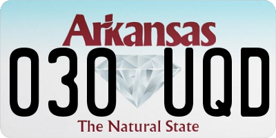 AR license plate 030UQD