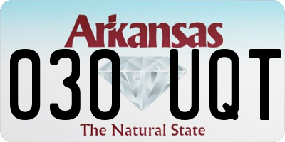 AR license plate 030UQT