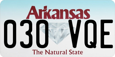 AR license plate 030VQE