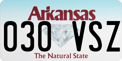 AR license plate 030VSZ