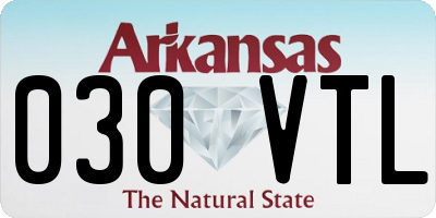 AR license plate 030VTL