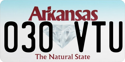AR license plate 030VTU