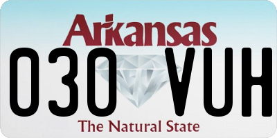 AR license plate 030VUH