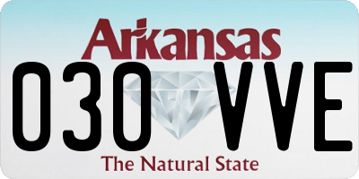 AR license plate 030VVE