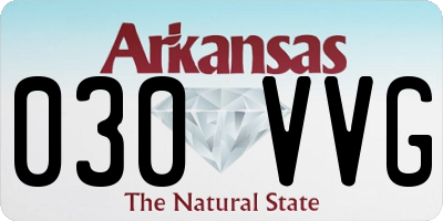 AR license plate 030VVG