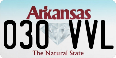 AR license plate 030VVL