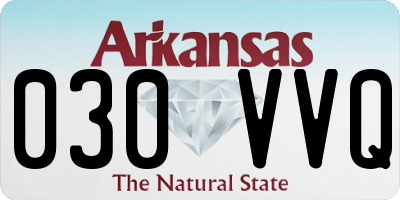 AR license plate 030VVQ