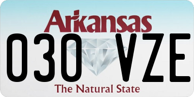 AR license plate 030VZE