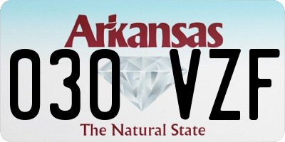 AR license plate 030VZF