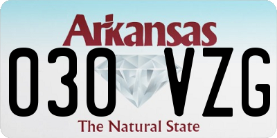 AR license plate 030VZG