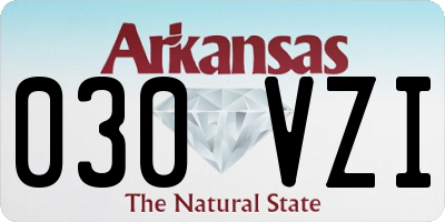 AR license plate 030VZI