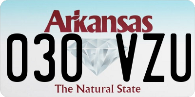 AR license plate 030VZU