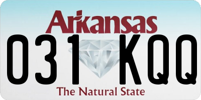 AR license plate 031KQQ
