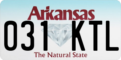 AR license plate 031KTL