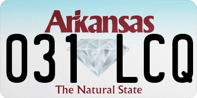 AR license plate 031LCQ