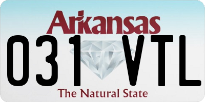AR license plate 031VTL