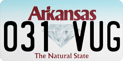 AR license plate 031VUG
