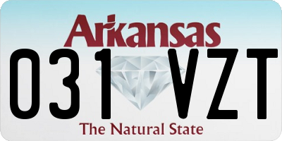 AR license plate 031VZT
