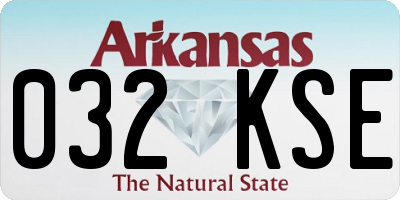 AR license plate 032KSE