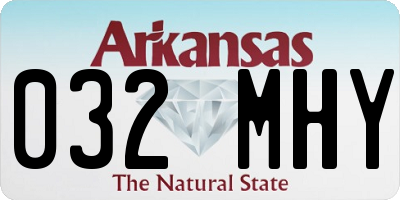 AR license plate 032MHY