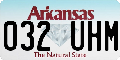 AR license plate 032UHM