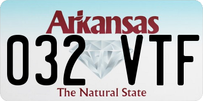 AR license plate 032VTF