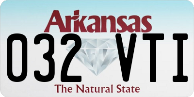 AR license plate 032VTI