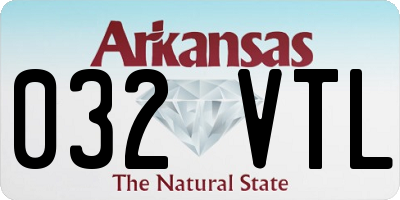 AR license plate 032VTL