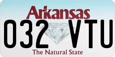 AR license plate 032VTU