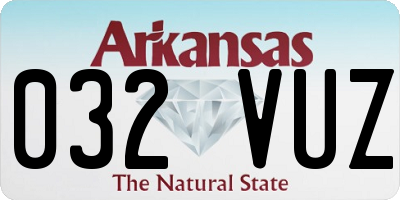 AR license plate 032VUZ