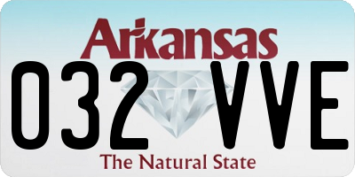 AR license plate 032VVE