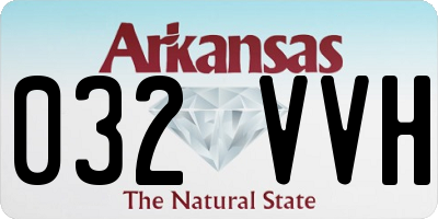 AR license plate 032VVH
