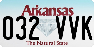 AR license plate 032VVK