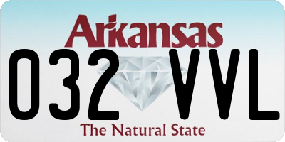 AR license plate 032VVL